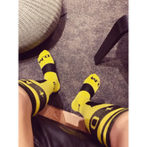 D.M Men's Socks Thigh High Socks Thickening Sweat-Absorbing D.M UNDERWEAR